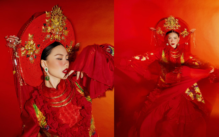 Bùi Quỳnh Hoa bất ngờ gặp sự cố trước giờ thi National Costume? Ảnh 2