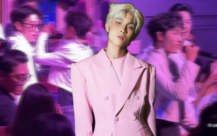 Nam ca sĩ bị khán giả nữ cởi thắt lưng khi đang hát, phải xin phép tạm dừng để chỉnh quần Ảnh 2