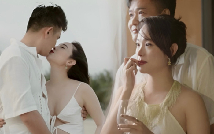 Thấy vợ cọc tính, ông xã Minh Hằng vội trấn an vợ theo cách 'quý tộc' Ảnh 2