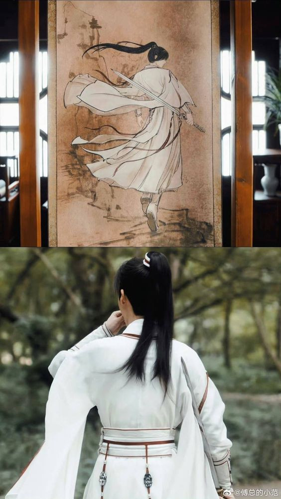 Thành Nghị có những màn hành động đẹp mắt trong phim cổ trang.