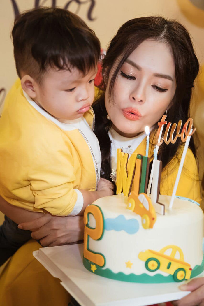 Các con là động lực lớn nhất để nữ diễn viên cố gắng.