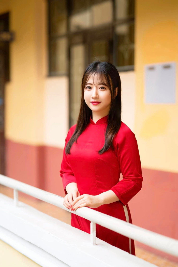 Sao Mai bày tỏ, bản thân hiện đang rất hạnh phúc với công việc nhà giáo của mình