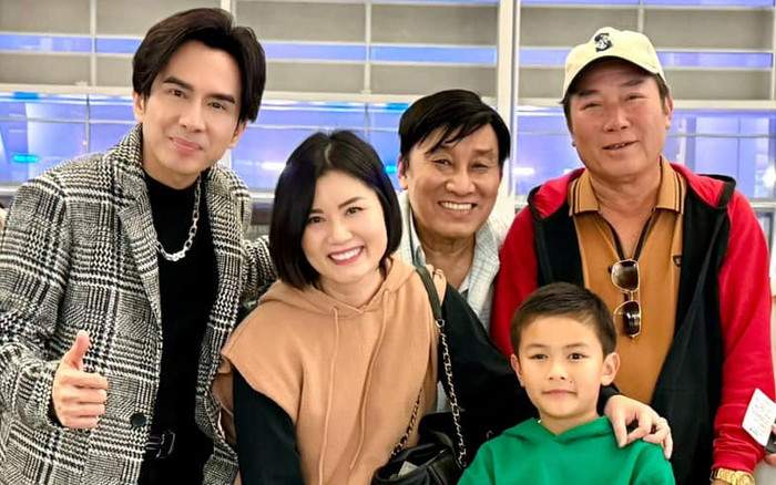 Đan Trường đón vợ cũ và con trai về Việt Nam, lộ diện sau tai nạn Ảnh 2