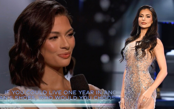 Yếu tiếng Anh, câu ứng xử của Tân Miss Universe đỉnh ra sao mà 'đánh bại' đại diện mạnh nhất Châu Á? Ảnh 2