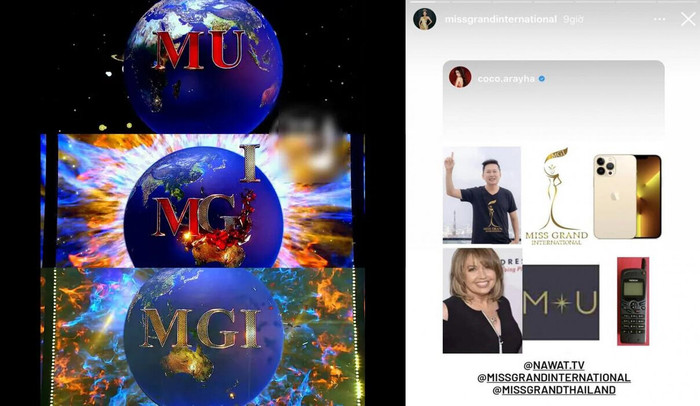 Ông Nawat không ngại mỉa mai, công kích Miss Universe trên trang cá nhân.