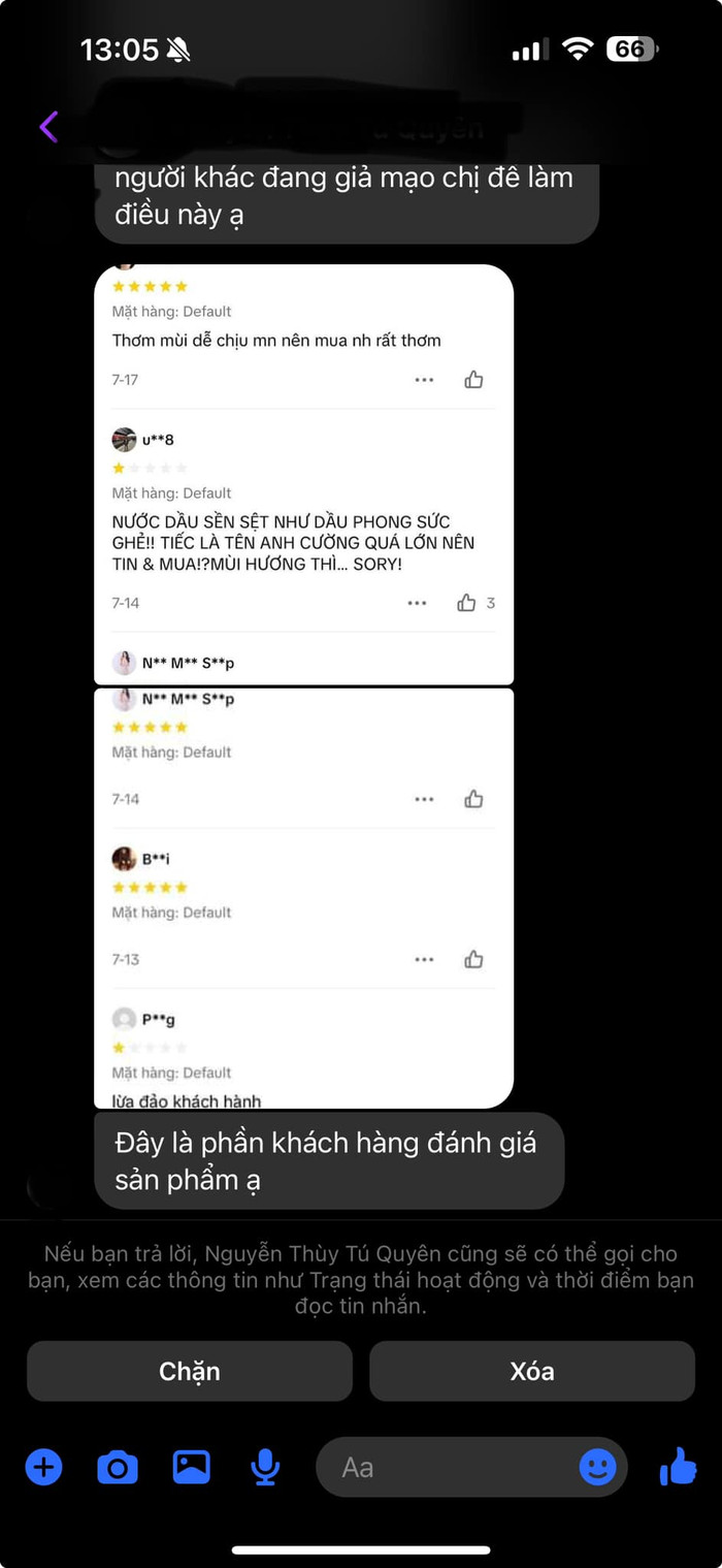 Rất nhiều người hâm mộ đã nhắn tin cho Đàm Thu Trang nhưng mẹ bỉm cũng không có cách giải quyết. 