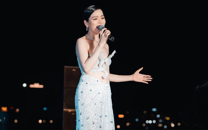 Lệ Quyên diện đồ táo bạo biểu diễn trên sân khấu: Sắc vóc U50 ra sao? Ảnh 2