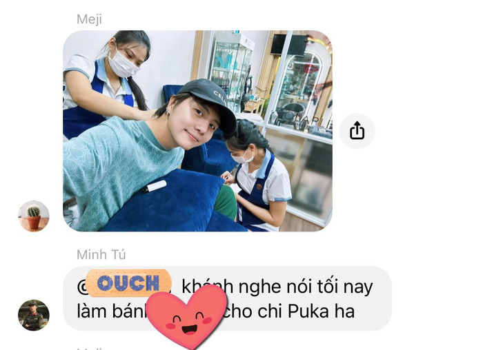 Duy Khánh hào hứng khoe ảnh đi làm đẹp