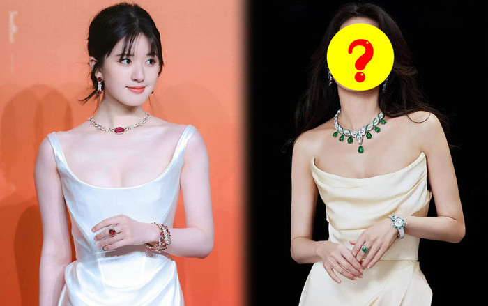 Cùng một kiểu tạo hình, Triệu Lộ Tư bị một chị đẹp đình đám Cbiz hạ 'knock out' Ảnh 2