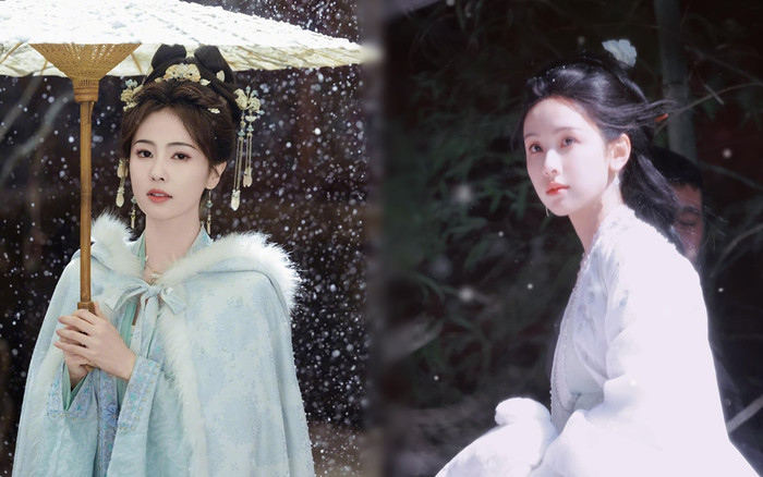 Trần Đô Linh – Bạch Lộc cùng khoe ảnh dưới tuyết, ai đẹp hơn? Ảnh 2