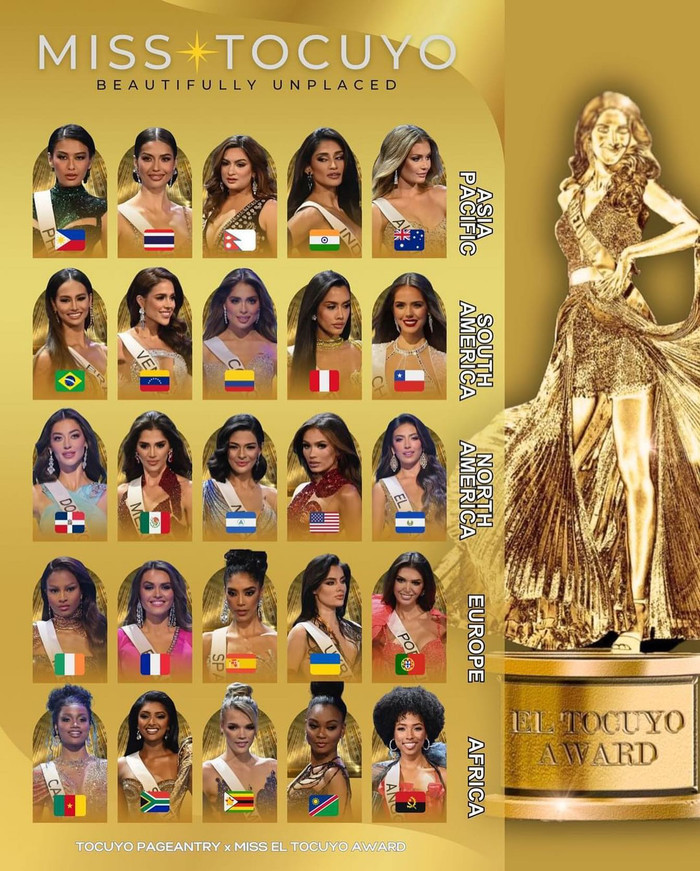 Trước đó, nàng hậu cũng vắng mặt trong bảng đề cử tại hạng mục Tocuyo of Asia & Pacific.