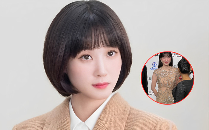 'Con gái' Song Hye Kyo lộ vòng 2 khác lạ qua cam thường tại Emmy 2023 Ảnh 2