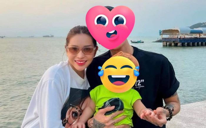 Khả Như lộ ảnh thân mật bên chồng con, danh tính ông xã hóa ra lại là một sao nam Vbiz! Ảnh 2