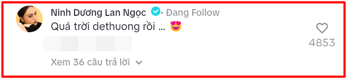 Lan Ngọc phản hồi ngọt ngào thế này đây! 