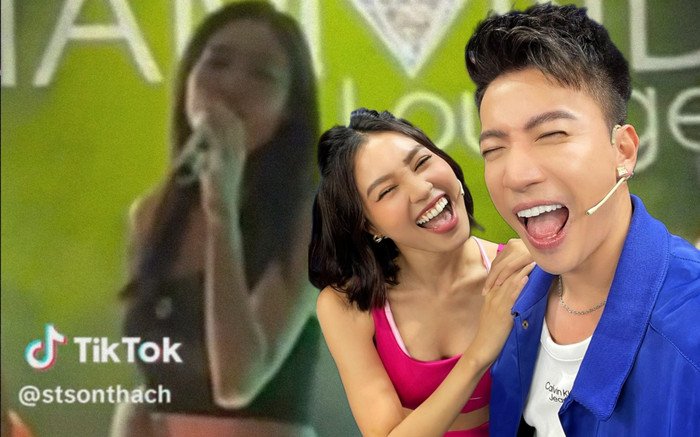 S.T Sơn Thạch đăng clip Ninh Dương Lan Ngọc hát, nữ diễn viên phản hồi ngọt ngào hết nấc Ảnh 2