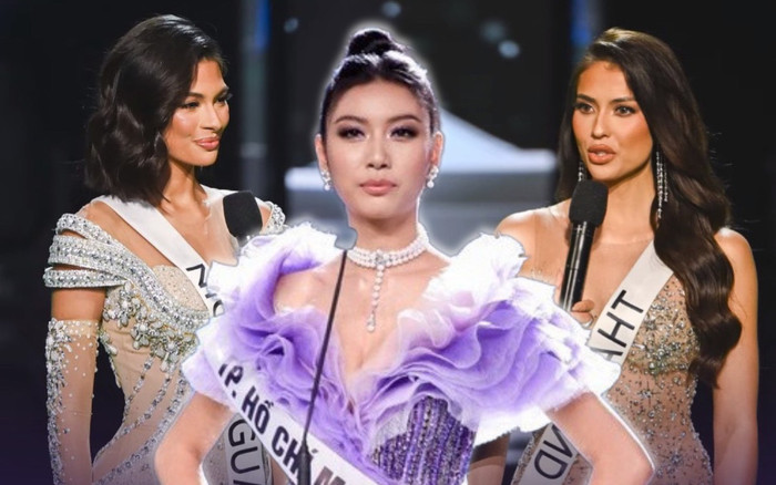 Thử trả lời câu hỏi ứng xử của Miss Universe 2023, 'chiến thần nuốt mic' Thúy Vân gây tranh cãi Ảnh 2