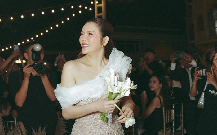 Cùng 'xin vía' hoa cưới, Lý Nhã Kỳ hồi hộp chờ lấy chồng sau khi biết tin vui của Minh Tú Ảnh 2