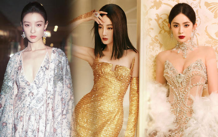 Thảm đỏ VOGUE: Địch Lệ Nhiệt Ba hóa nữ hoàng Ai Cập vẫn bại thảm dưới tay 'đối thủ trời chọn' Ảnh 2