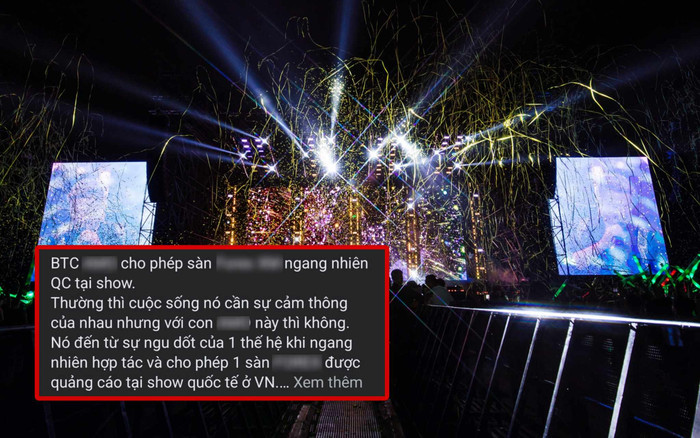 Khán giả bức xúc tố liveshow của ca sĩ nổi tiếng quảng cáo tiền ảo, nhà cái online: BTC nói gì? Ảnh 2