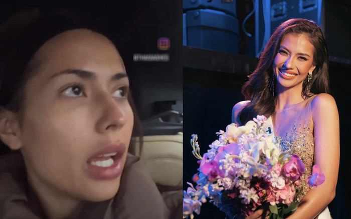 Á hậu 1 Anntonia Porsild gặp sự cố trên đường ra sân bay về nước khiến fan hoảng hồn Ảnh 2