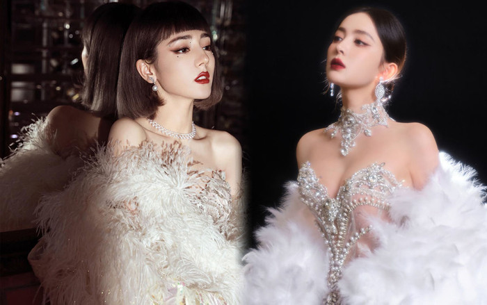 Địch Lệ Nhiệt Ba và 'đối thủ trời chọn' Cổ Lực Na Trát đụng tạo hình, ai mới là người đẹp hơn? Ảnh 2