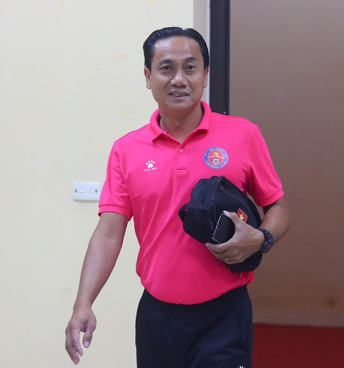 Theo thông tin của Saostar, CLB TPHCM đã chọn ông Phùng Thanh Phương là quyền HLV trong giai đoạn còn lại của mùa giải. Ảnh: Sài Gòn FC