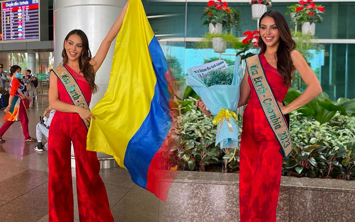 Thí sinh đầu tiên đáp cánh tại Việt Nam, Miss Earth 2023 ngày càng tăng nhiệt Ảnh 2