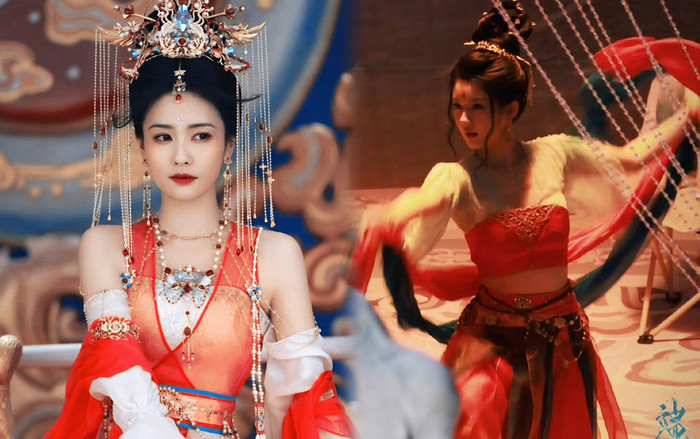 Triệu Lộ Tư hóa thần nữ Đôn Hoàng, đẹp thế nào mà áp đảo cả Bạch Lộc? Ảnh 2