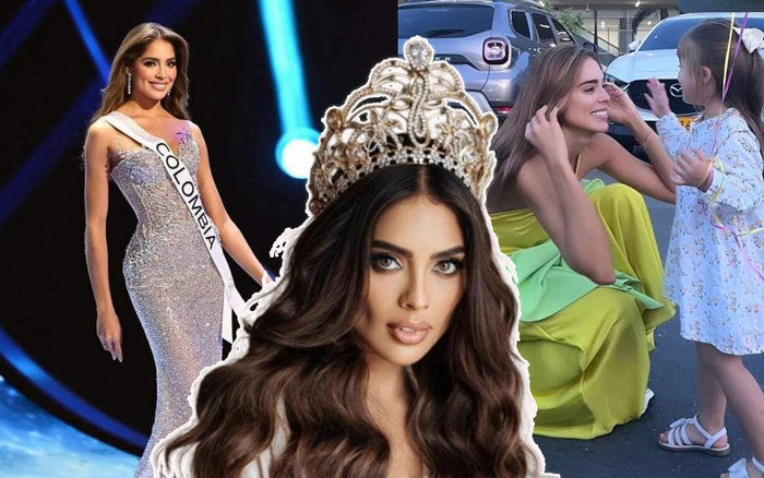 Mẹ 1 con lặng lẽ về nước sau khi vào Top 5 Miss Universe, ấm lòng khoảnh khắc con gái cưng ra đón Ảnh 2