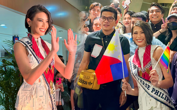 Trượt top 5 Miss Universe, người đẹp này về quê nhà với cơn 'vỡ trận' của người hâm mộ Ảnh 2