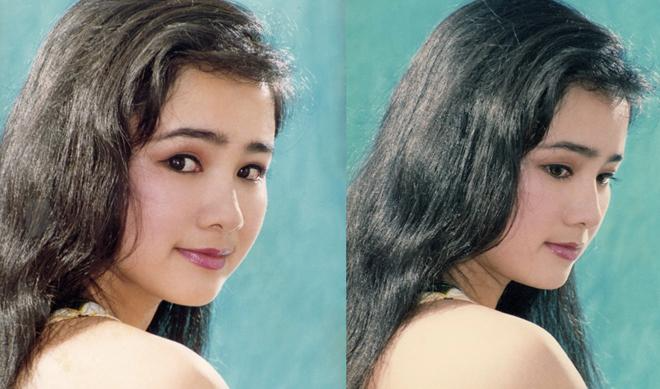 Nói không ngoa, nhiều người còn ví nhan sắc của nữ diễn viên sinh năm 1969 bằng câu thơ 'Khuôn trăng đầy đặn, nét ngài nở nang' của tác giả Nguyễn Du miêu tả về nhân vật Thúy Vân. 