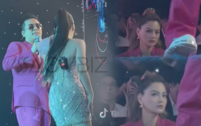 Tuấn Hưng diễn trên sân khấu, tình cũ Vũ Thu Phương có biểu cảm gây chú ý Ảnh 2