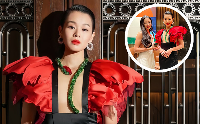 Đẳng cấp như Hồ Hạnh Nhi: 'Chặt đẹp' quốc bảo nhan sắc Nhật kém 24 tuổi khi chung khung hình Ảnh 2