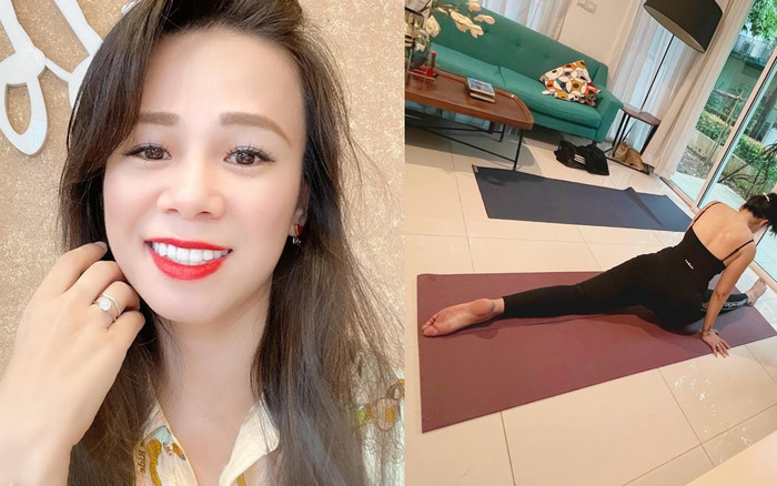Hậu ly hôn, vợ cũ Shark Bình khoe dáng như gái đôi mươi: U50 xoạc chân thẳng tắp Ảnh 2