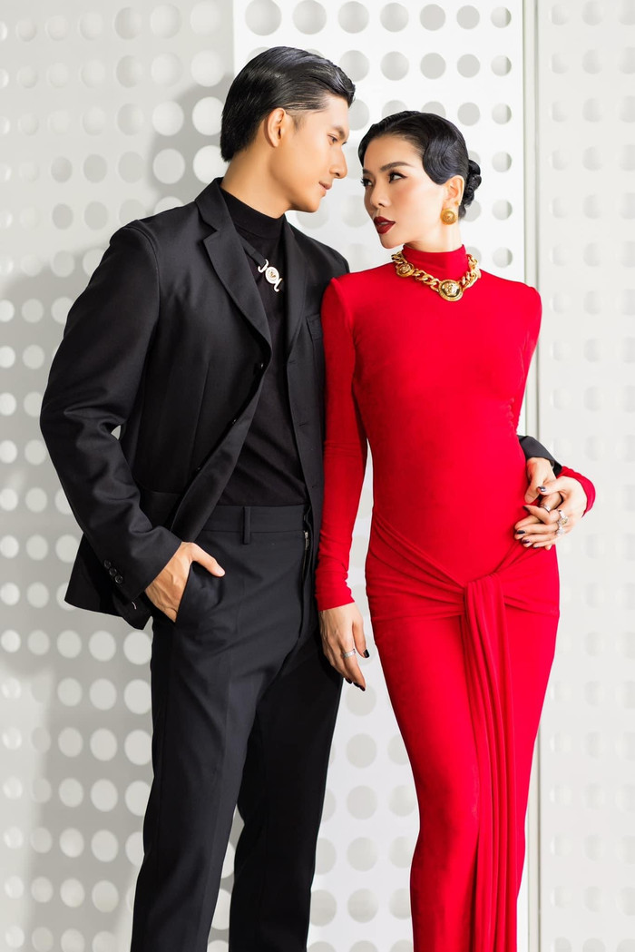 Lệ Quyên và tình trẻ Lâm Bảo Châu.