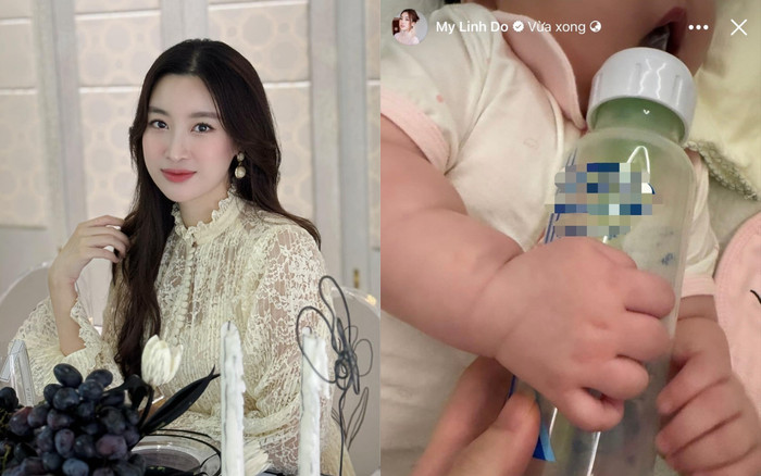 Hiếm hoi khoe ảnh ái nữ, Đỗ Mỹ Linh tiết lộ niềm vui khi làm mẹ Ảnh 2