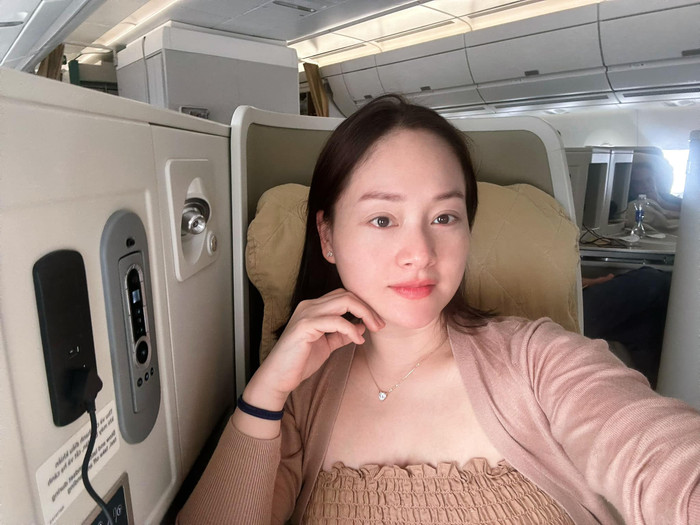 Lan Phương đã lựa chọn cắt tóc ngắn sau một thời gian để tóc dài