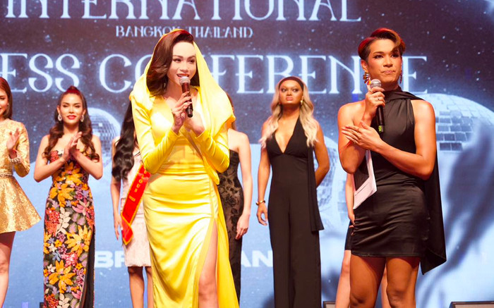 Lương Mỹ Kỳ hết vấp té lại trả lời lạc đề: 2 năm rèn dũa thi quốc tế gây thất vọng! Ảnh 2