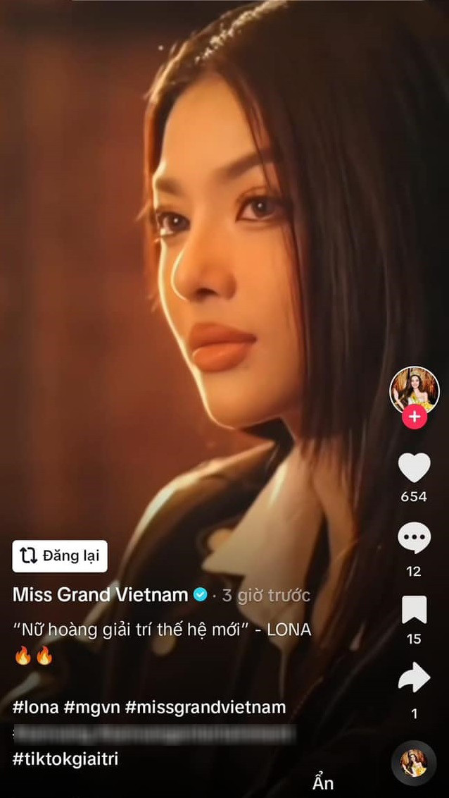 LONA Kiều Loan được nhận xét là Á hậu đa tài. 