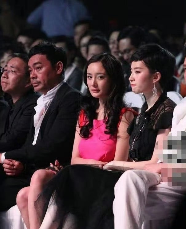 Qua nhiều năm, Dương Mịch luôn ngồi cạnh những ngôi sao hot hàng đầu.