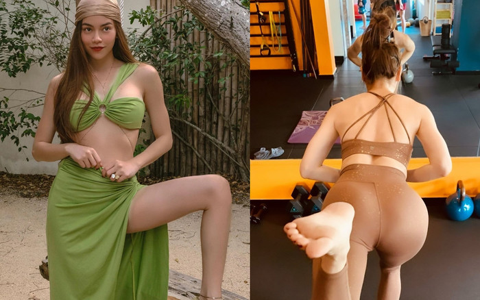 Hồ Ngọc Hà khoe ảnh tập gym nhưng netizen 'ngượng đỏ mặt' vì góc chụp khó đỡ Ảnh 2