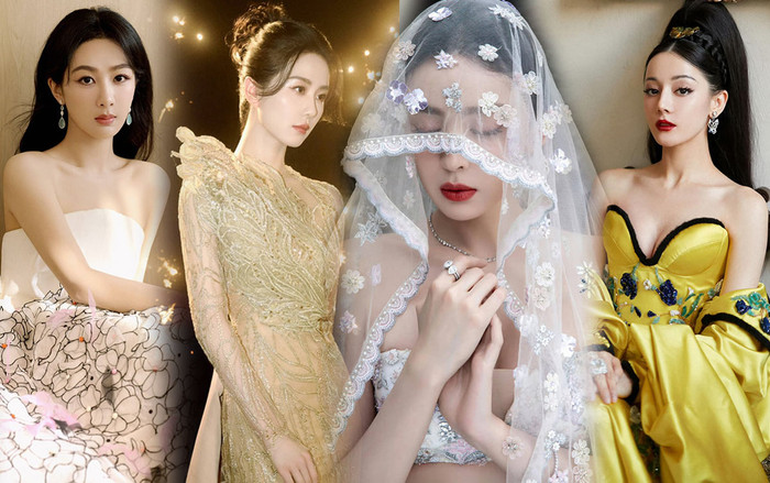 Thảm đỏ ELLE Thịnh Điển 2023: Địch Lệ Nhiệt Ba bị đồng hương 'chặt đẹp', Dương Tử nhạt nhòa Ảnh 2