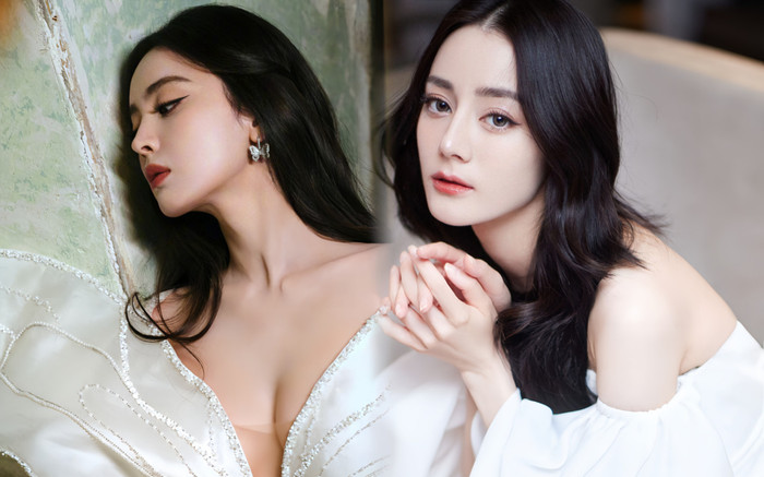 Đối thủ Địch Lệ Nhiệt Ba bị chê 'một màu', tạo hình trắng toát đến mức nhàm chán Ảnh 2