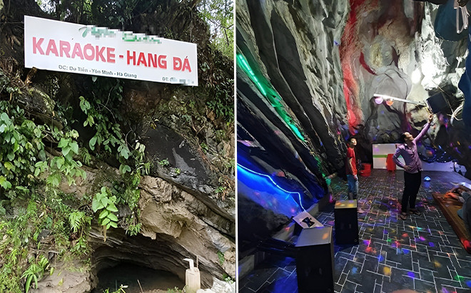 Sự thật bất ngờ về quán karaoke hang đá đang 'gây sốt' MXH Ảnh 2