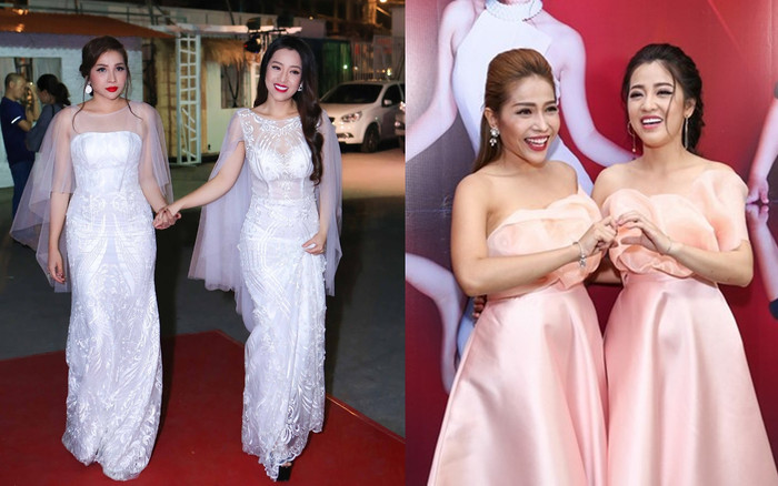 Puka - Khả Như nhiều lần 'rủ nhau' diện đồ đôi như chị em song sinh Ảnh 2