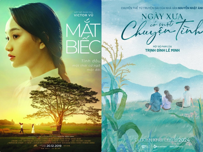 Cùng được chuyển thể từ truyện của Nguyễn Nhật Ánh, Ngày Xưa Có Một Chuyện Tình không tránh khỏi việc bị so sánh với Mắt Biếc.