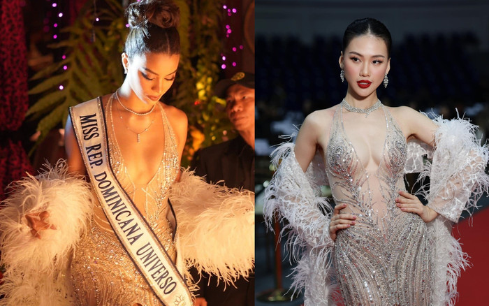 Tưởng bất phân thắng bại khi 'đụng hàng' Á hậu 2 MU, Bùi Quỳnh Hoa bị 'điểm trừ' vì 1 chi tiết khó ngờ Ảnh 2