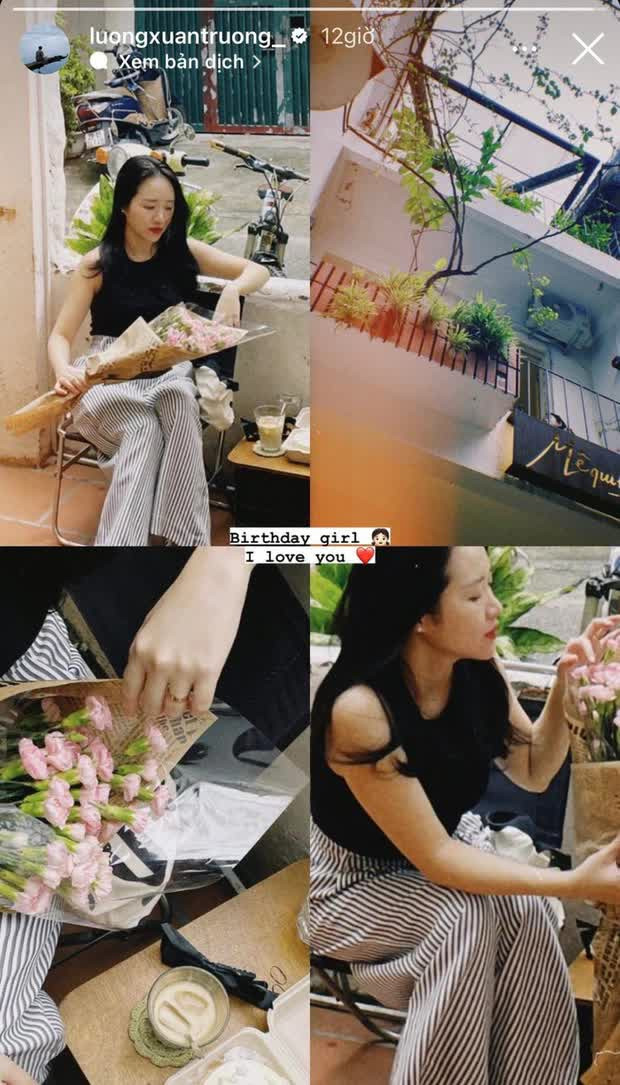 Lần hiếm hoi Xuân Trường đăng ảnh vợ lên trang cá nhân