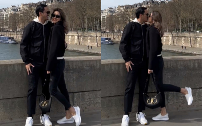 Hà Tăng kỉ niệm 11 năm ngày cưới với chồng doanh nhân, màn 'khoá môi' khiến netizen 'replay' chục lần! Ảnh 2