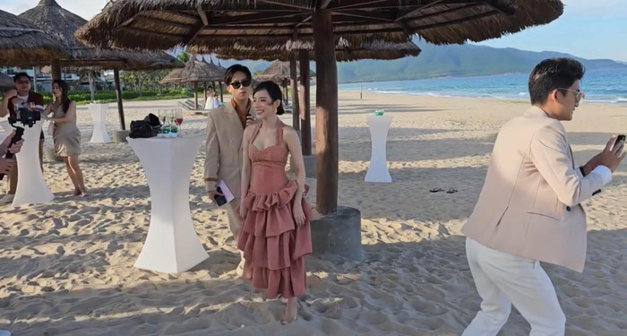 Tiệc cưới bãi biển đầy lãng mạn của Puka và Gin Tuấn Kiệt: Khách mời bắt đầu đổ bộ! Ảnh 12